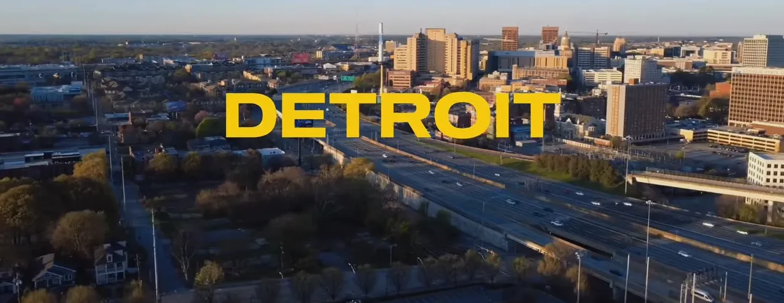 Detroit vue du ciel