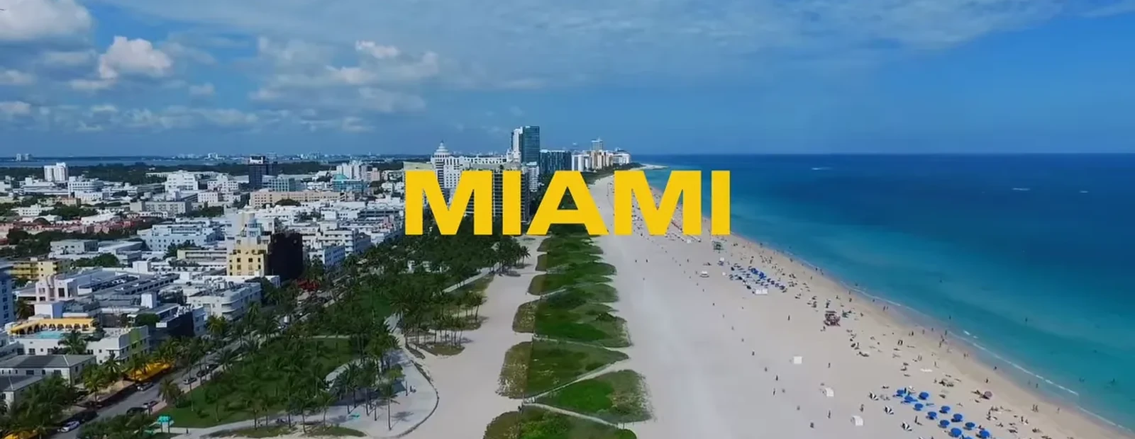 Miami Beach vue du ciel
