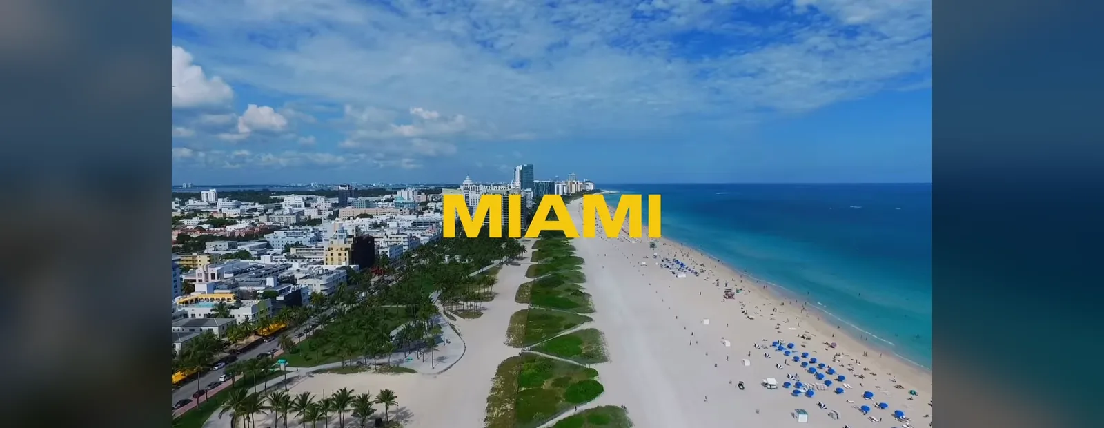 Miami, vue aérienne, extraite de la vidéo d'Enzo sur l'accompagnement