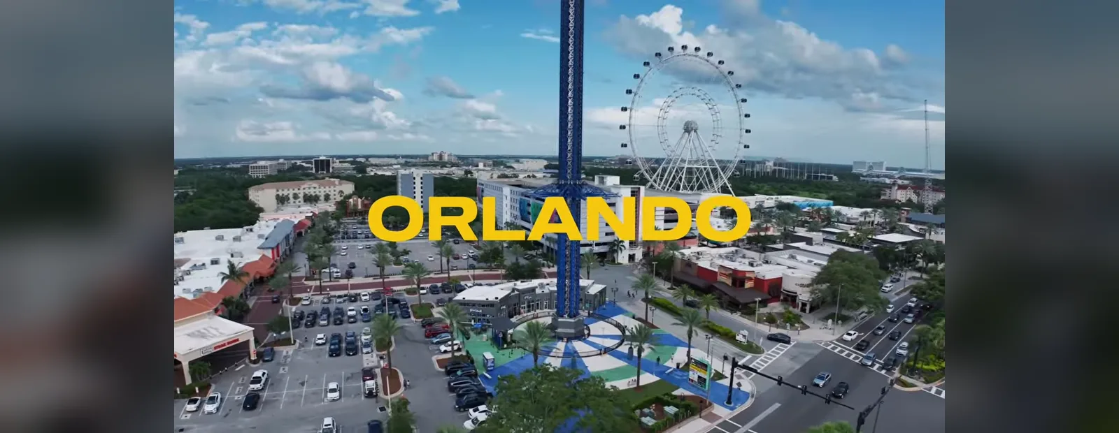 Orlando, vue aérienne, extraite de la vidéo d'Enzo sur l'accompagnement
